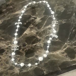 Chanel long pearls